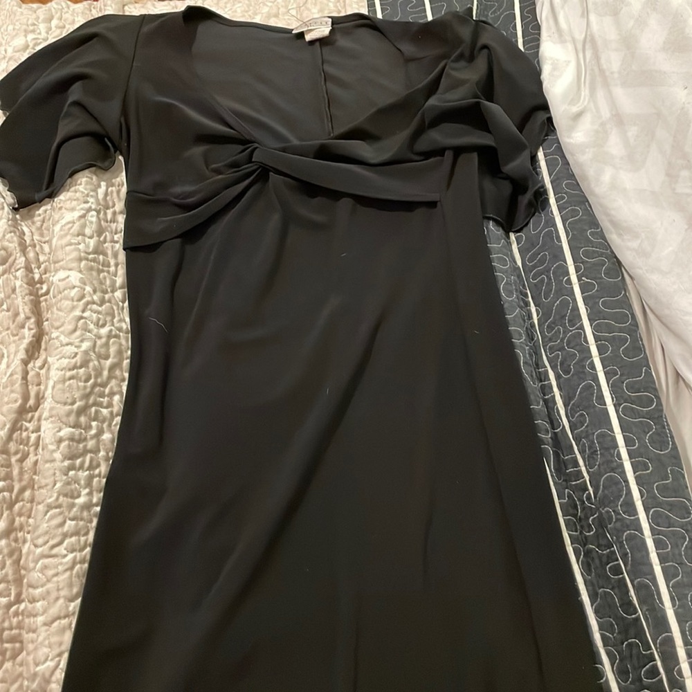 black dress
